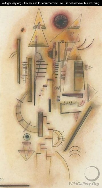 Aufstieg (Ascent) - Wassily Kandinsky