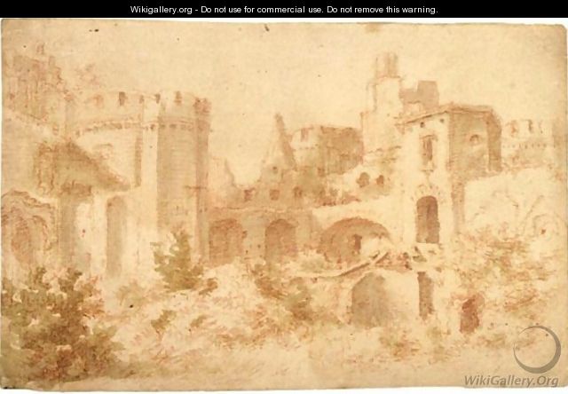 Ruins Of A Castle - Jan the Elder Griffier