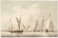 River Landscape With Sailing Vessels - Gerrit Groenewegen