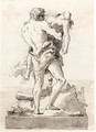 Hercules And Antaeus 7 - Giovanni Domenico Tiepolo