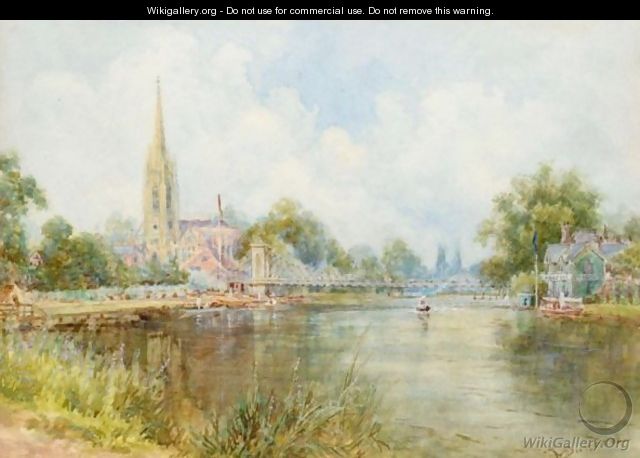 The Thames At Marlow - Walter Duncan