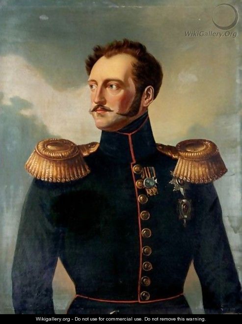 Portrait Of Emperor Nicholas I Pavlovich (1825-55) - (after) Franz Kruger