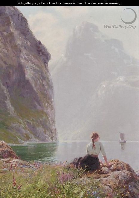 The Geiranger Fjord, Norway - Hans Dahl