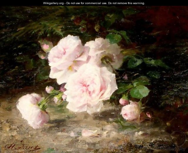 Still Life Of Roses - Marie Beloux