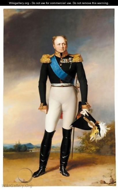 Portrait Of Tsar Alexander I - George Dawe