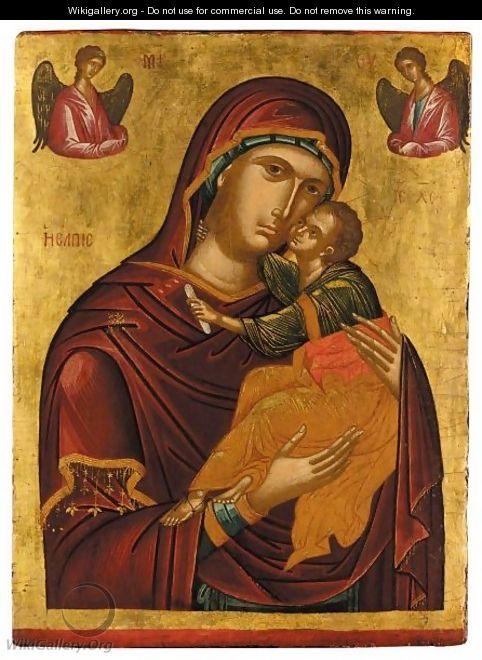 Virgin and child 3 - Italian Unknown Master