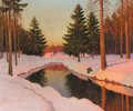 Winter Sunshine - Mikhail Markianovich Germanshev