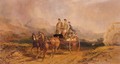 A Shooting Party In A Carriage In The Scottish Highlands - Henry Thomas Alken