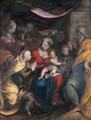 Adorazione Del Bambin Gesu - (after) Girolamo Francesco Maria Mazzola (Parmigianino)