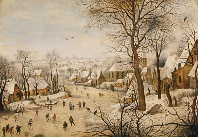 The Bird Trap - Pieter The Younger Brueghel