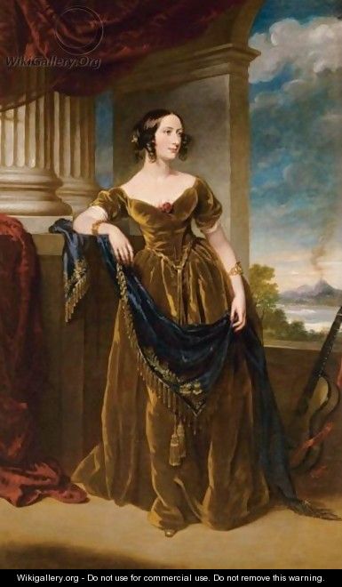 Portrait Of A Lady - Sir George Hayter