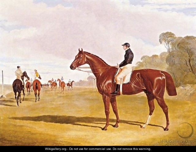 Mundig With William Scott Up, At The Start Of The 1835 Derby - John Frederick Herring, Jnr.