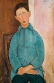 Garcon A La Veste Bleue - Amedeo Modigliani