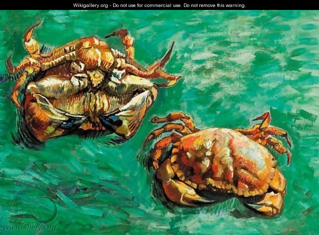 Deux Crabes - Vincent Van Gogh