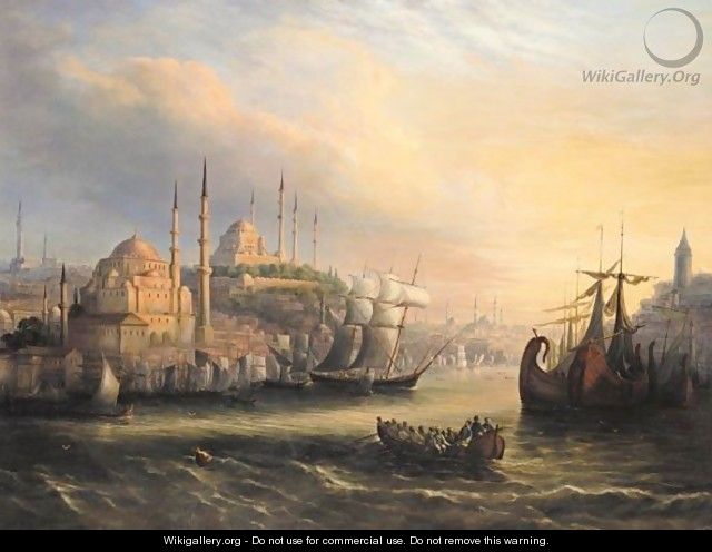 View Of Constantinople - Austrian School