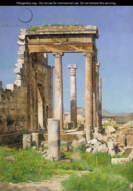 Akropolis, Athen (Acropolis, Athens) - Joseph Theodor Hansen