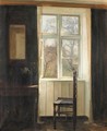 Abent Vindue (The Open Window) - Carl Vilhelm Holsoe
