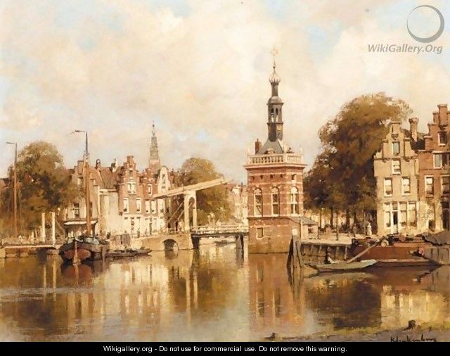A View Of Amsterdam 2 - Johannes Christiaan Karel Klinkenberg