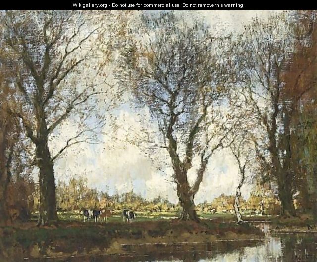 A View Of The Vordense Beek 2 - Arnold Marc Gorter