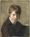 Portrait De Jeune Garcon, Presumement Le Fils De L'Artiste, Michel Martin A L'Age De 11 Ans - Martin Drolling