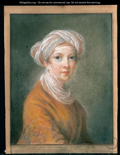 Ritratto Di Giovane Donna Con Turbante, Probabilmente Un Ritratto Dell