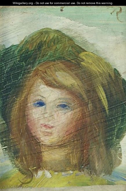 Jeune Fille - Pierre Auguste Renoir