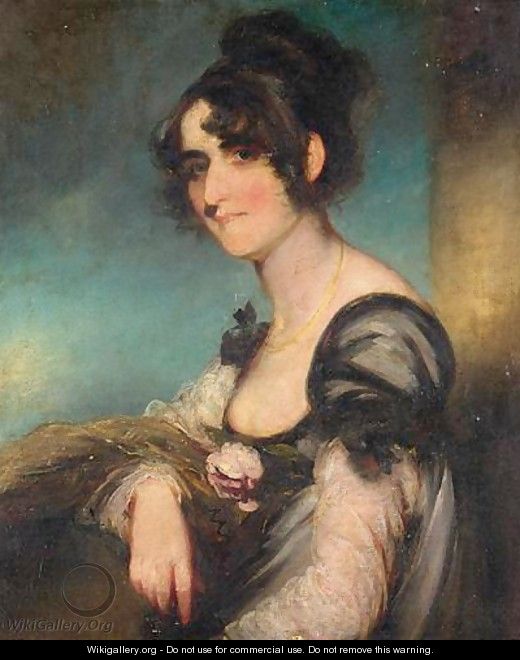 Portrait Of Mrs Tucker - (after) Thomas Hickey