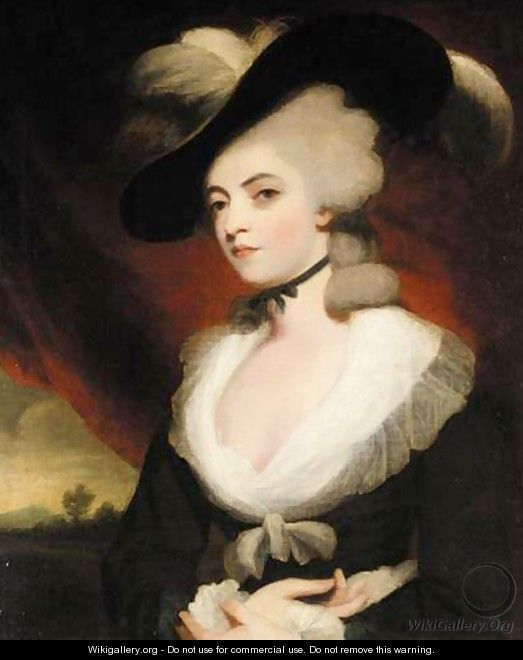 Portrait Of Mrs Robinson 3 - (after) Sir Joshua Reynolds