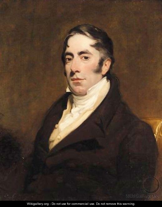 Portrait Of James Blackwell Praed, Of Tyringham (1779-1837) - Frederick Richard Say