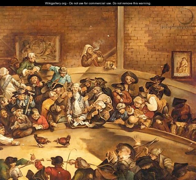 The Cock Fight - (after) William Hogarth