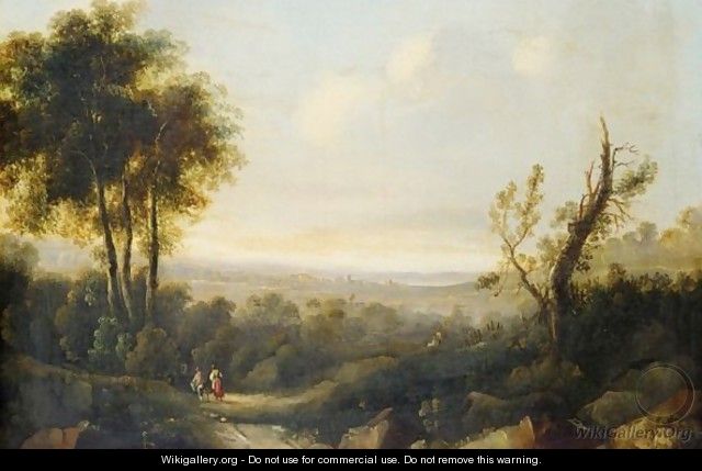 Landscape At Sunset - (after) John Rathbone