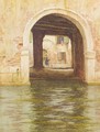 A Side Canal, Venice - Helen Mary Elizabeth Allingham, R.W.S.