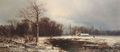 Winter Landscape - Alfred Godchaux