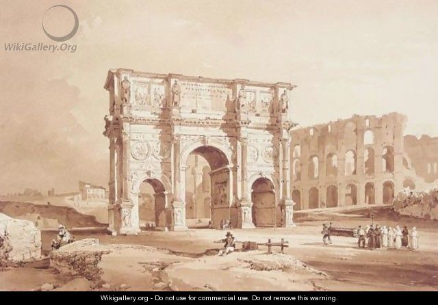 Arco Di Constantino - Achille Vianelli
