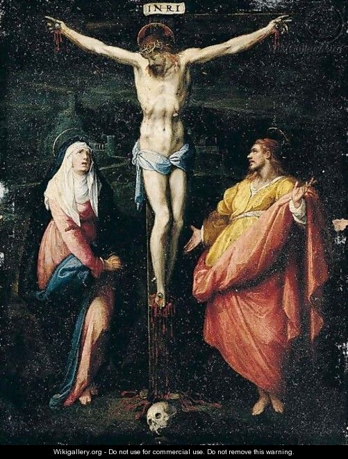 The Crucifixion - Jacopo Zucchi