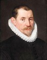 Portrait Of A Gentleman, Head And Shoulders, Wearing Black With A White Ruff - (after) Frans, The Elder Pourbus