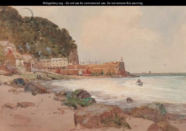 A View Of The Harbour At Clovelly - Wilfrid Williams Ball