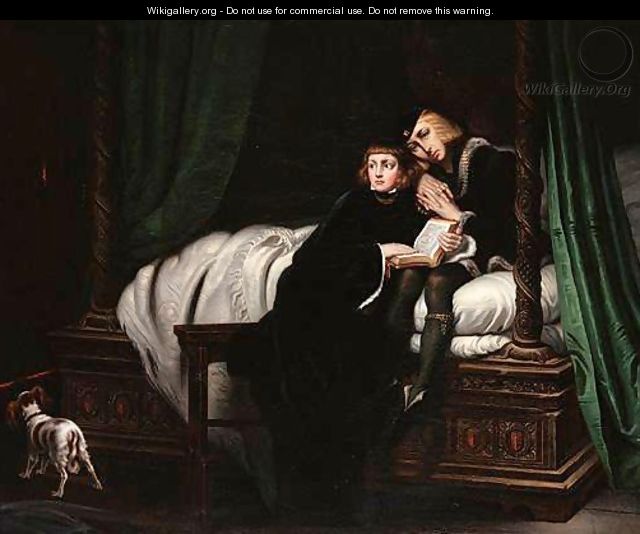 Edward V And The Duke Of York In The Tower - (after) Delaroche, Hippolyte (Paul)