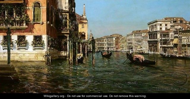 The Grand Canal, Venice - Bernardo Hay