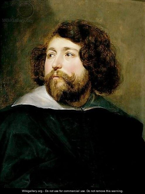 Portrait Of A Man, Said To Be The Sculptor Andreas Colyns De Nole (1598-1638), Half-Length, Wearing Black - Antwerp School