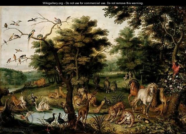 The Earthly Paradise - Jan, the Younger Brueghel