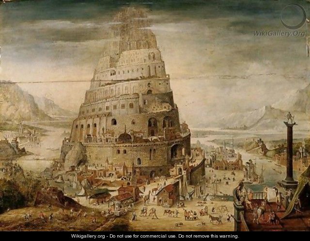 The Tower Of Babel 3 - (after) Abel Grimmer