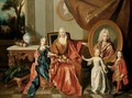 Portrait Of The Bocquet D'Anthenay Family - (after) Largilliere, Nicholas de