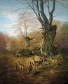 Deer In The New Forest - William Snr Luker