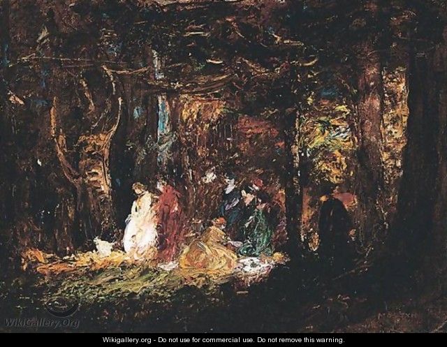 Picnic In The Forest - Thomas E. Mostyn
