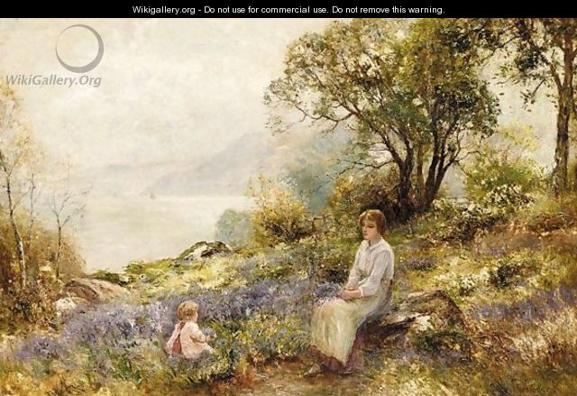 Picking Lavender - Ernst Walbourn
