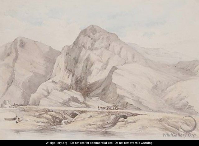 Mountain Landscape - William Alfred Delamotte