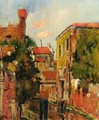 The Old Arsenal In Venice - George Leslie Hunter