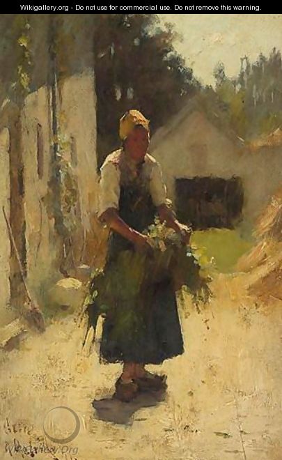 A French Peasant - Arthur Melville