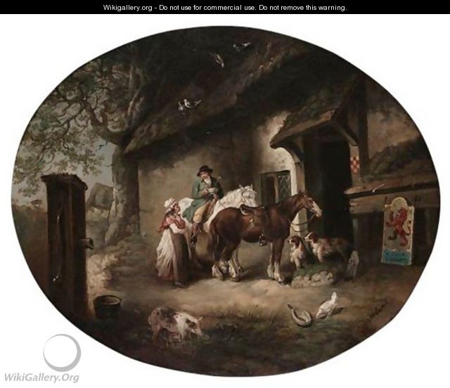 At The Alehouse Door - (after) George Morland